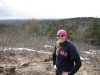 Katie and I atop the Blue Hills