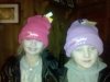 G1 Winter Hats... My lovely nieces happy